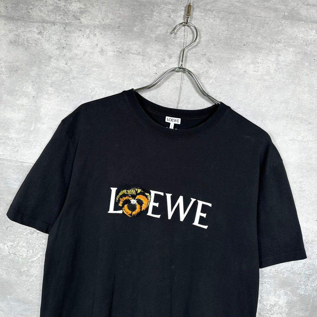 LOEWE』ロエベ (M) 21ss パンジー 刺繍アナグラム ロゴTシャツ – collect. online store