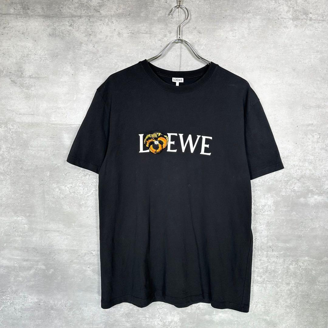 LOEWE』ロエベ (M) 21ss パンジー 刺繍アナグラム ロゴTシャツ – collect. online store