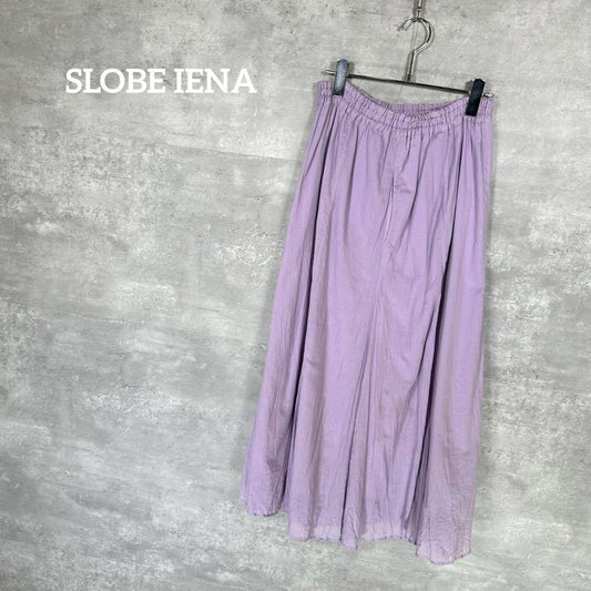 『SLOBE IENA』 スローブイエナ フレアロングスカート