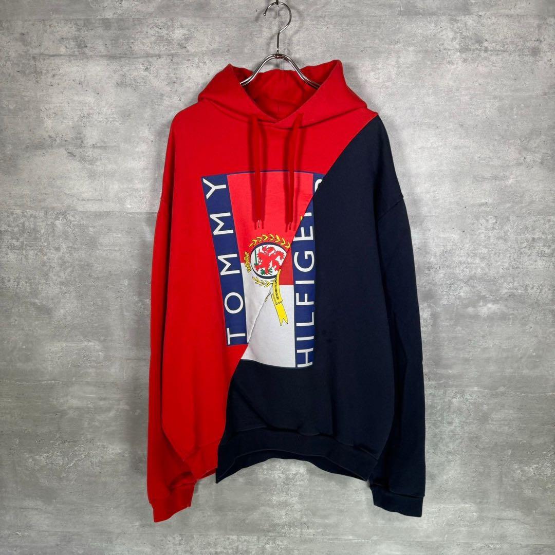 『VETEMENTS』ヴェトモン(M)コラボ ドッキングパーカー