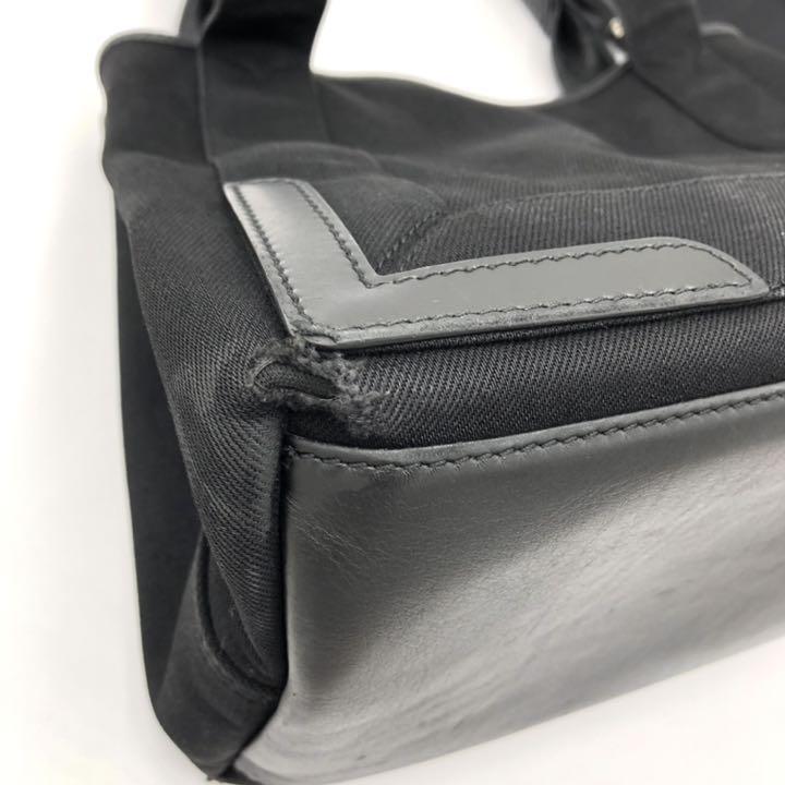『BALENCIAGA』バレンシアガ ネイビーカバス S ハンドバック