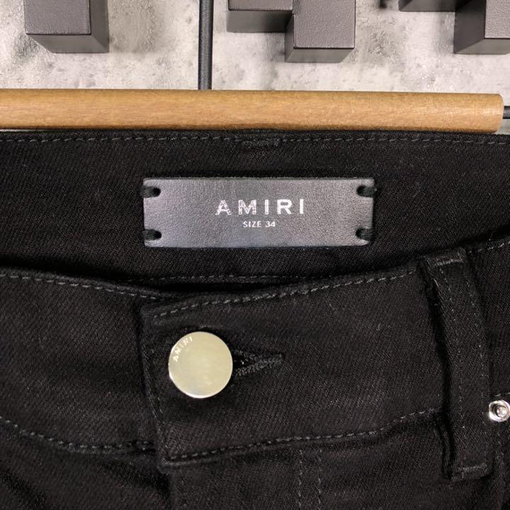 『AMIRI』アミリ (34) ラインストレッチパンツ